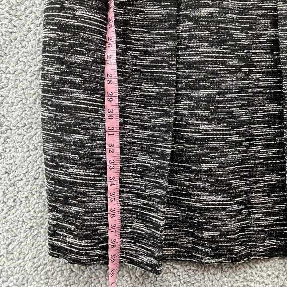 Tahari Black and Gray Textured Dress - Picture 13 of 13